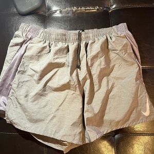 Nike grey running shorts